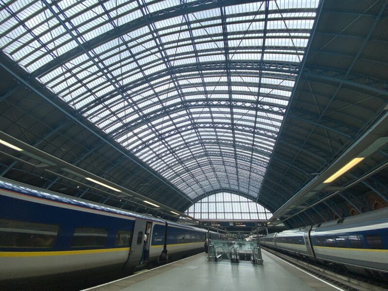 Eurostar, St Pancras. Image © PlanetSKI